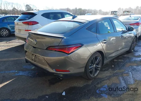 2024 Acura Integra A-Spec Technology из США, поврежденный, VIN 19UDE4H65RA003505